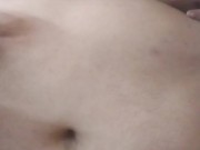 Belly button finger fuck