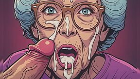 Vintage Cartoon Style Facials