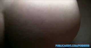PublicAgent Brunette babe with stunning figure fucks for cash