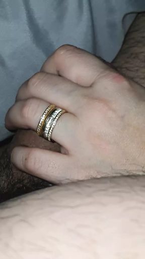 Step mom will handjob step son dick in bed after dinner