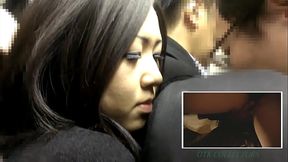 After story Real groper in Japanease train