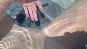 POV Artemisia Love jerking off in the jacuzzi ( full video on OnlyFans )