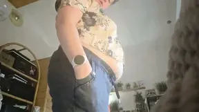 Amateur GF sucks cock and shows big tits