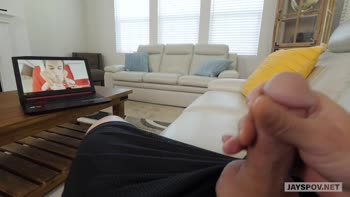 Jay Rock's POV: Brunette Step Sister Paige Owens' Perfect Body in Lustful POV