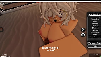 Fucking another cone slut on roblox