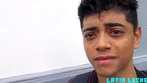 POV: Hot Latina twink Moiss takes deep cock—cums hard screaming! – LatinLeche