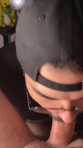 sucking my friend dick slowly and making him cum   Clip 1