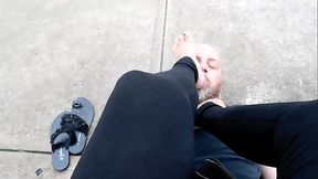 Bresha'_s Foot Worship in the Park
