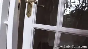 Busty housewife gets barebacked by a lucky stranger