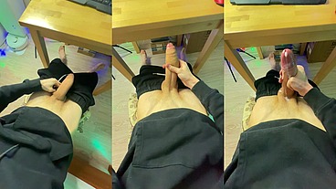 Gotta Bust A Quick Nut Before My Zoom Class Starts