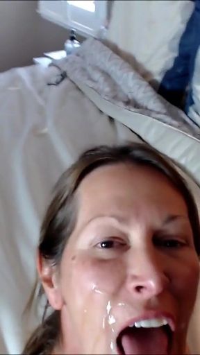 Mega Facial Cumshot by My Hubby Jack Ryan