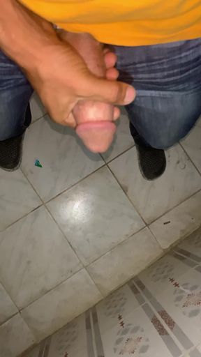 Jerk off in Toilet of Office Part 31