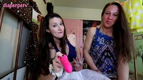 abdl girls make you their diapered sissy slut plaything