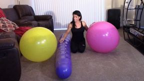 Non Pop Balloon Play
