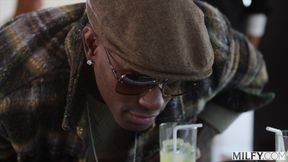 MILFY Cock-Hungry Redheaded MILF Sophia Locke Gets Spit-Roasted By Two Massive BBCs