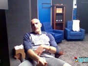 Interrupted Jacking on Cam at Office - Chase Timber Justa9er Big Hard Cock