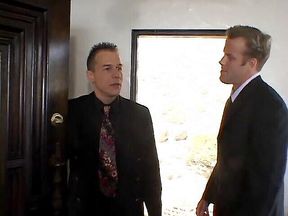 Threesome getting nasty with both holes fucking