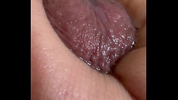 CABEZA DE PENE INCHADA Y SUDADA EN CLOSEUP