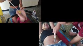 Full video tickling: Lulio and Michelle