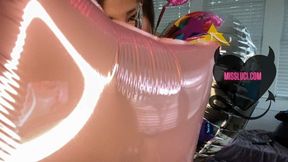 Helium Balloon Play + Squeaky Voice + Bubblegum Bubbles