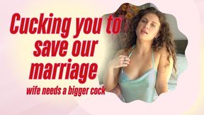 Cucking you to save our marriage