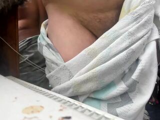 relaxing after shower cam boy