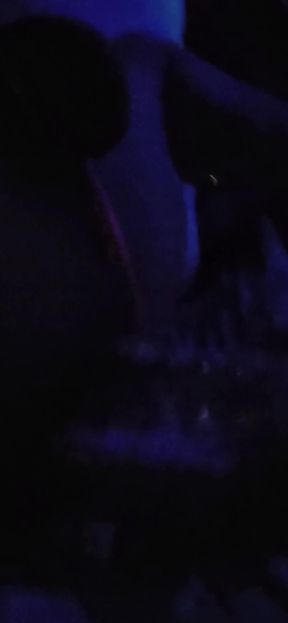 My first DP in my inverted chastity cage part 2