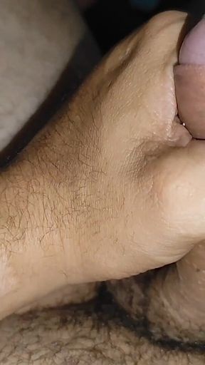 Stepdaddy Masturbating His Glans Intensely!!!