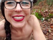 Nude Christmas Tree Forest Walk