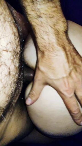 Powerful moment from "40 year old milf tries hard during preliminary filming in a porn studio"