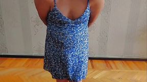 Stunning Crossdresser Giving Sensual Vibes While Dancing Playfully