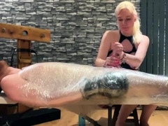 bjqueenandrod - Bondage Wrapped Edging - Ruined Orgasm