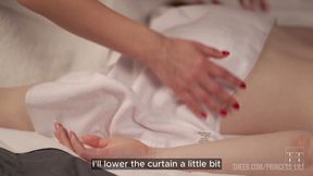 The Massage Gently Turned Into Lesbian Sex. 4K HD Tim Team