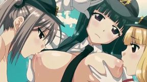 Three Busty Teens Enjoy Public Sex and Get Creamed
