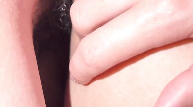 This big dick took her small pussy creampie in full HD