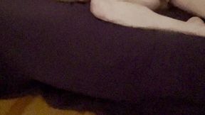 amateur twink and his pale skin flatmate caught on cam watching porn and jerking-off together... (+ testing mutual masturbation)