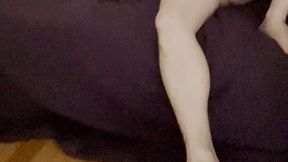 amateur twink and his pale skin flatmate caught on cam watching porn and jerking-off together... (+ testing mutual masturbation)