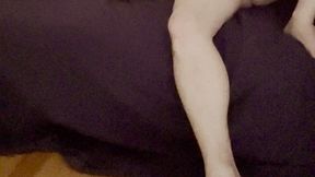 amateur twink and his pale skin flatmate caught on cam watching porn and jerking-off together... (+ testing mutual masturbation)