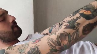 "Latin Hunk Fucks Big-Dick in Rough Sex Scene"