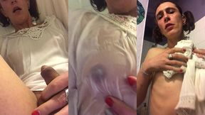 jeu uro dans la baignoire mon teeshirt est trempe ma bouche est pleine !