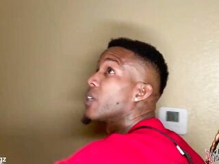 BBC FLOOZY BLACK BADDIE LIL BLEU J GETS BBC DICKED DOWN AT A SEX HOTEL