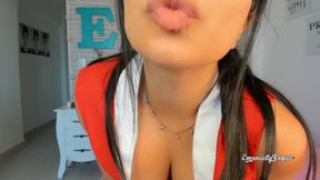 Emanuelly Raquel Cosplaying Mai Shiranui POV Sex Gfe