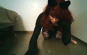 Teen femboy solo anal