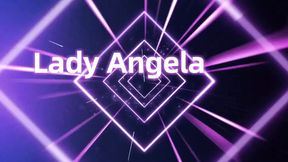 Lamdy Angela Pink Lace Lingerie Thigh High Boots Body Worship POV
