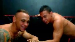 Latino Model Jakob Armwrestling Show