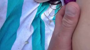 Camping and fucking amateur couple