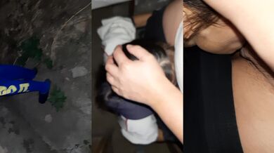 My stepsister found out that I smoke and I gave her cunnilingus so that she wouldn't tell anyone