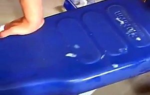 Prostrate massage cumshot nohands!