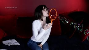 Stella Blows Bubbles on the Couch HD (1920x1080)