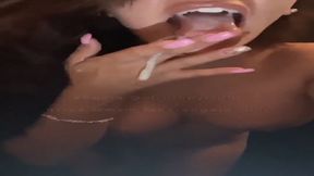 Angela Doll - Risky Challenge: Getting Fucked In The Ass By My Office Colleague In The Wc !!